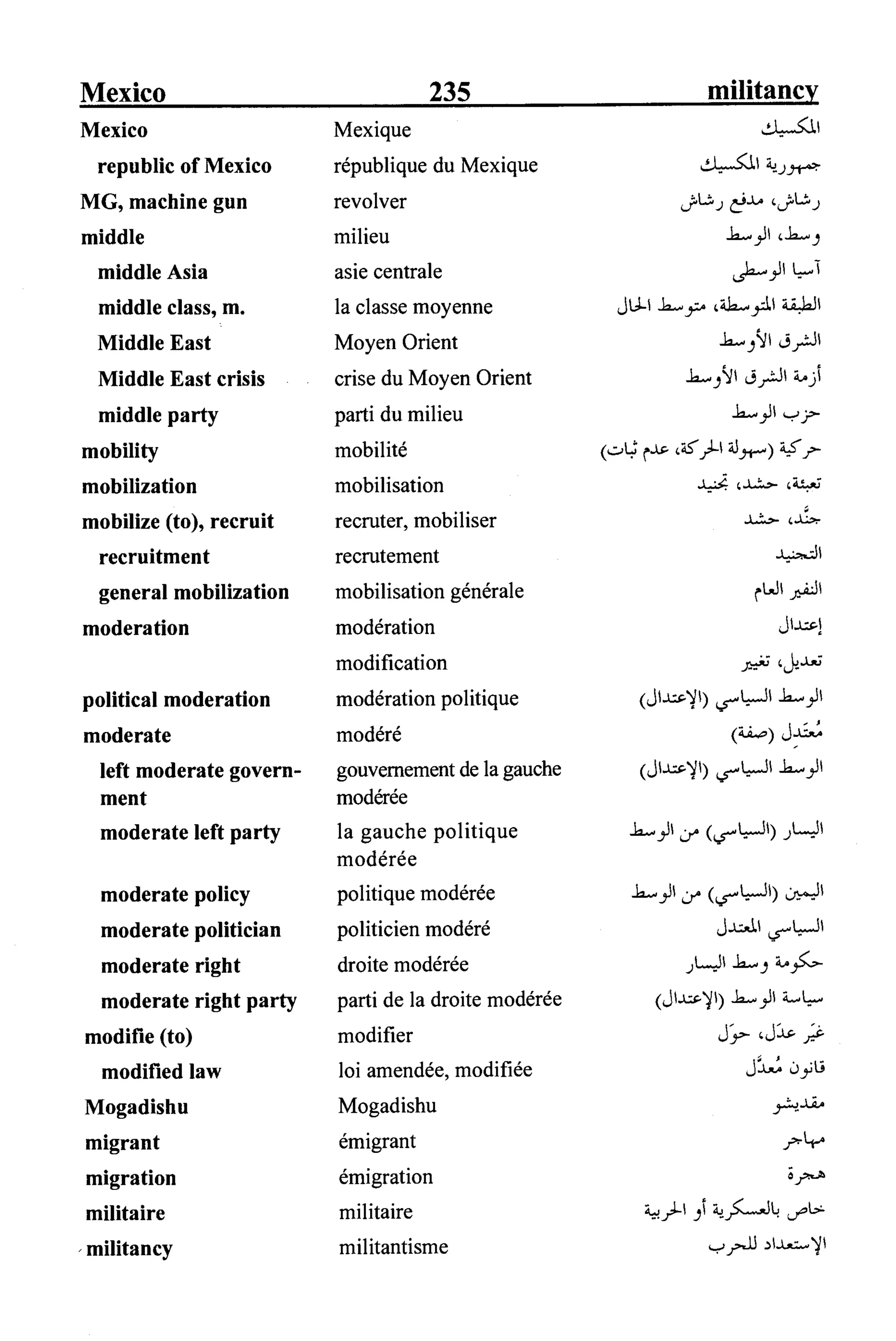 القاموس السياسي ومصطلحات المؤتمرات الدولية 