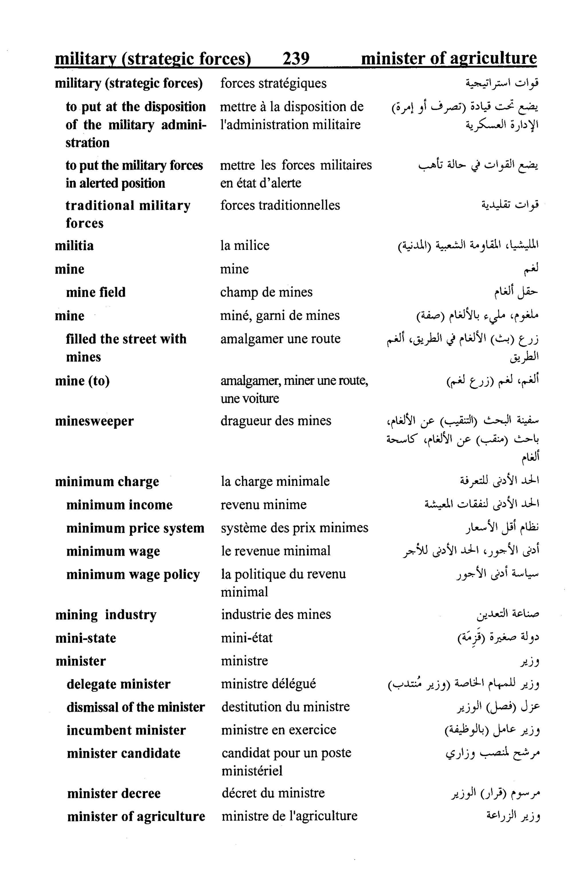 القاموس السياسي ومصطلحات المؤتمرات الدولية 