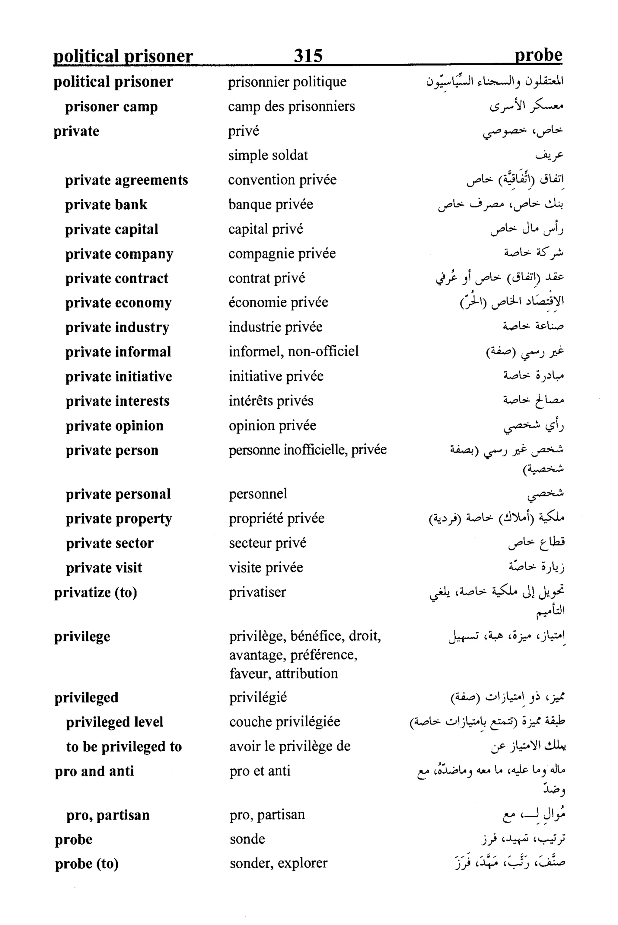 القاموس السياسي ومصطلحات المؤتمرات الدولية 