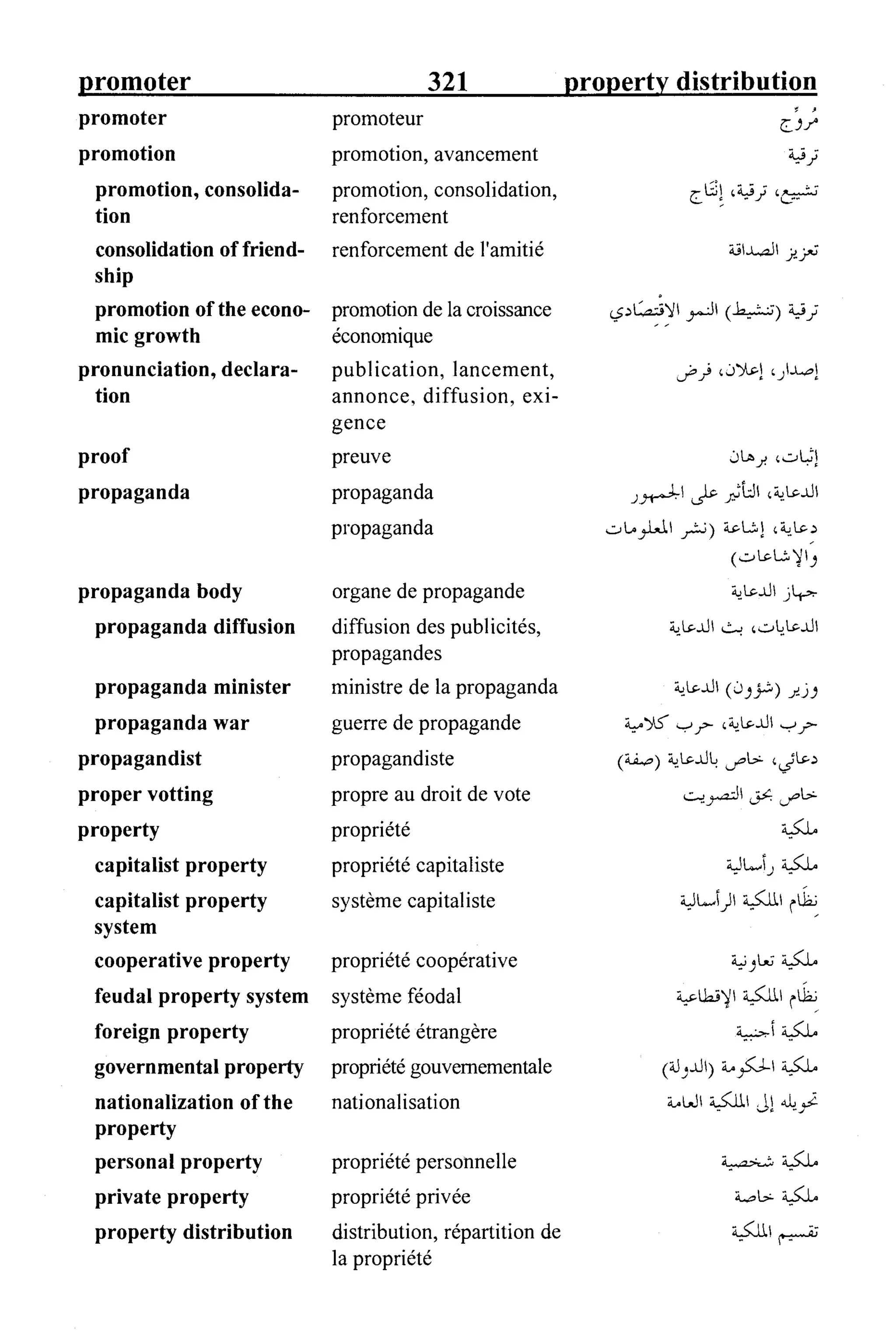 القاموس السياسي ومصطلحات المؤتمرات الدولية 