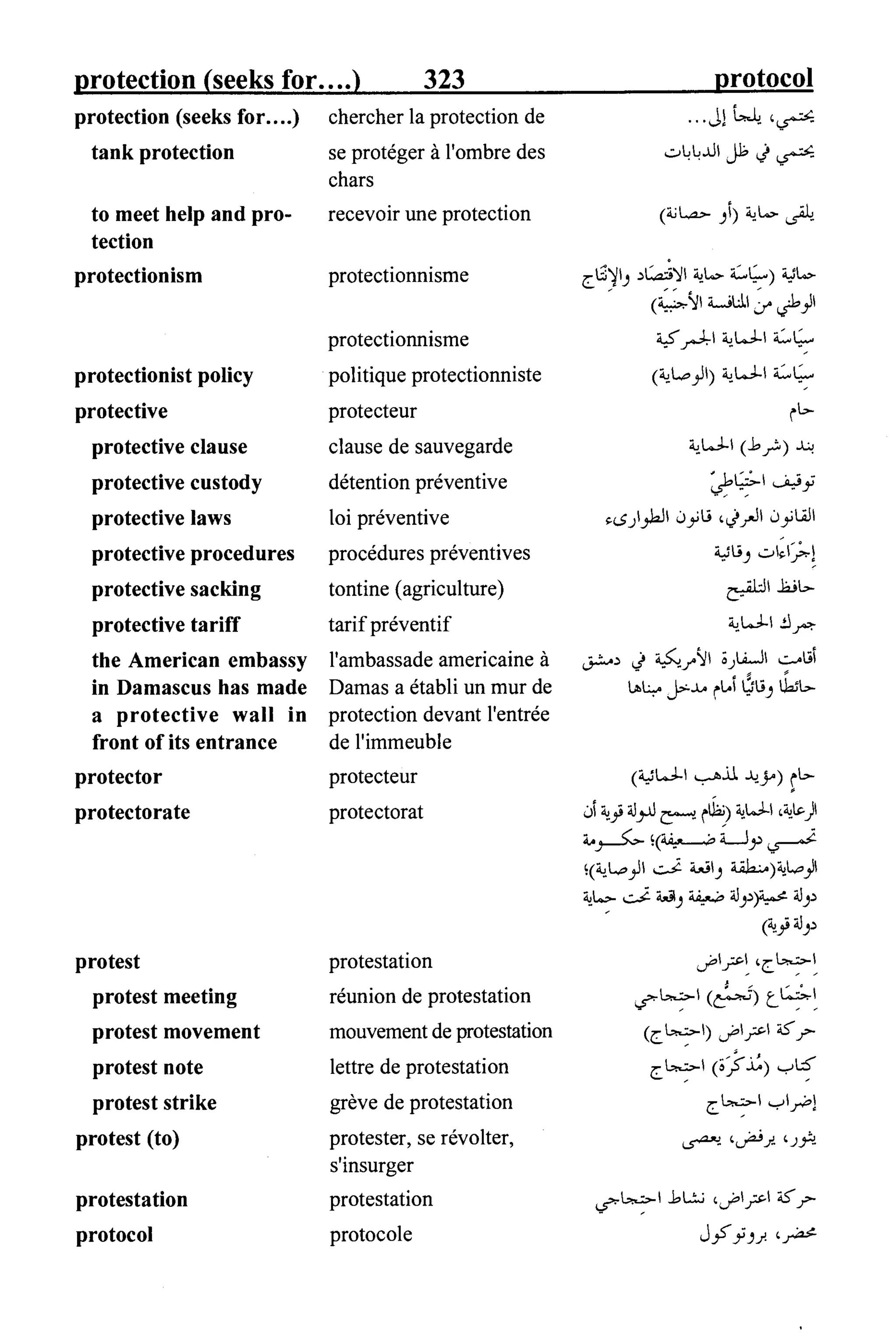 القاموس السياسي ومصطلحات المؤتمرات الدولية 
