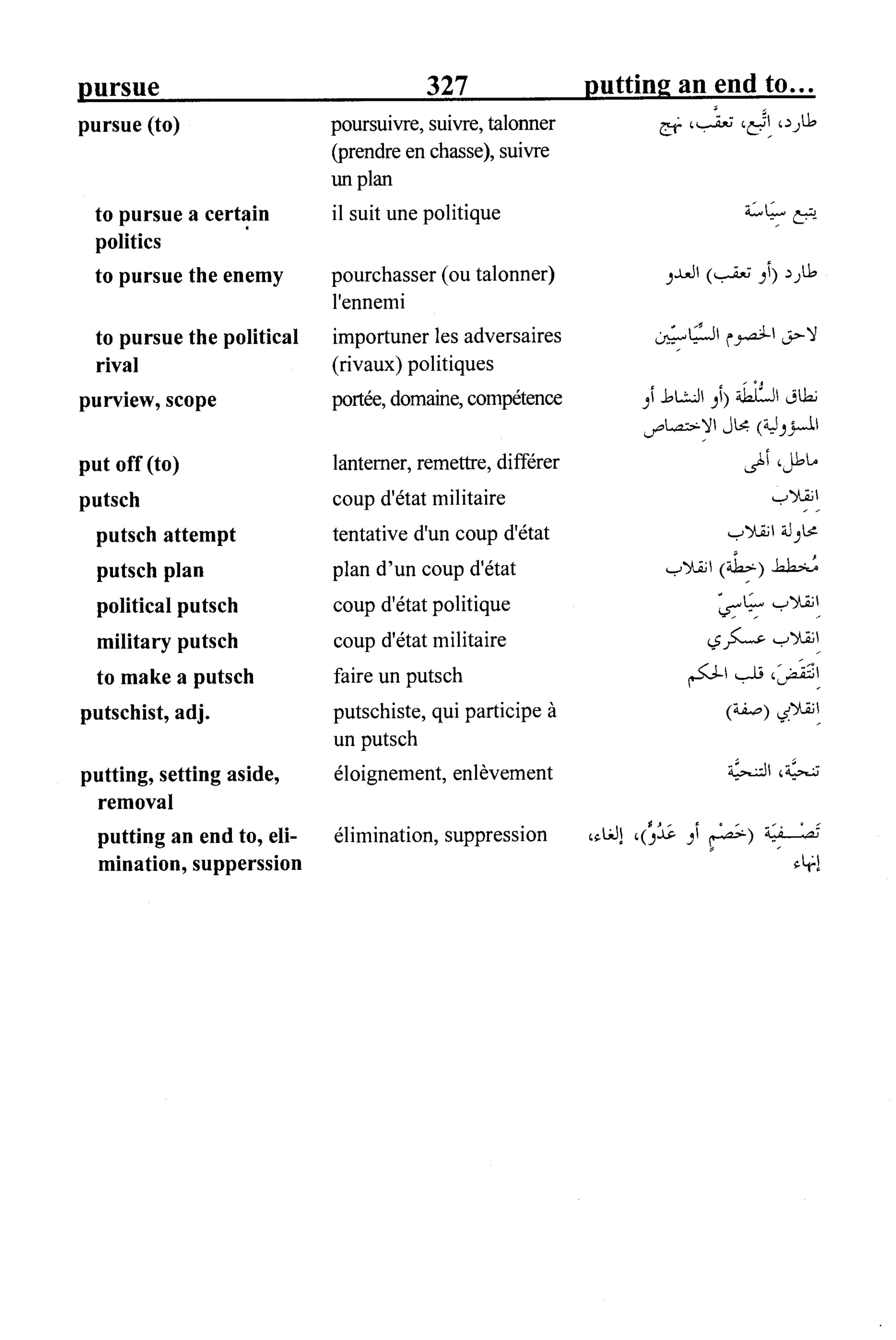 القاموس السياسي ومصطلحات المؤتمرات الدولية 