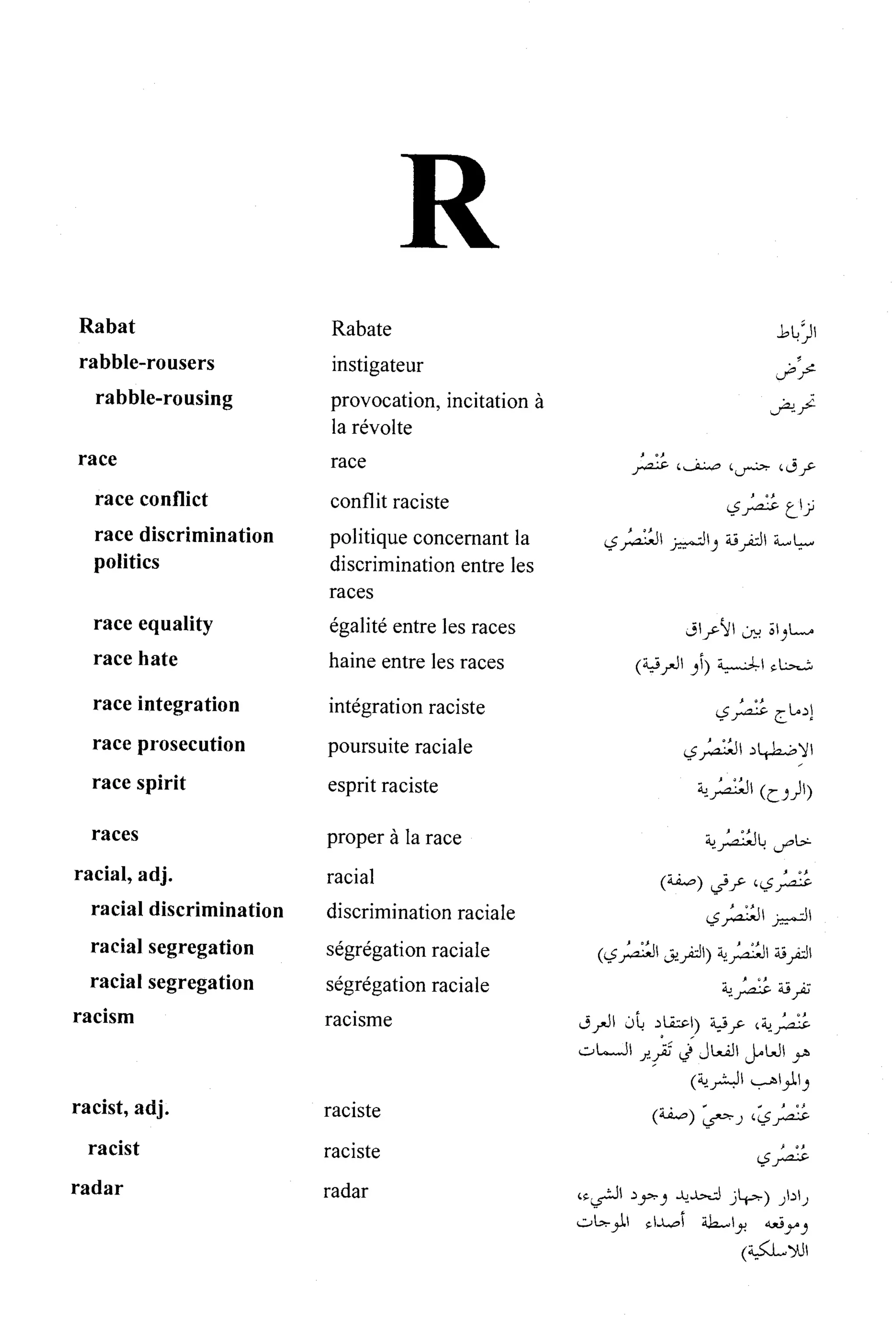 القاموس السياسي ومصطلحات المؤتمرات الدولية 