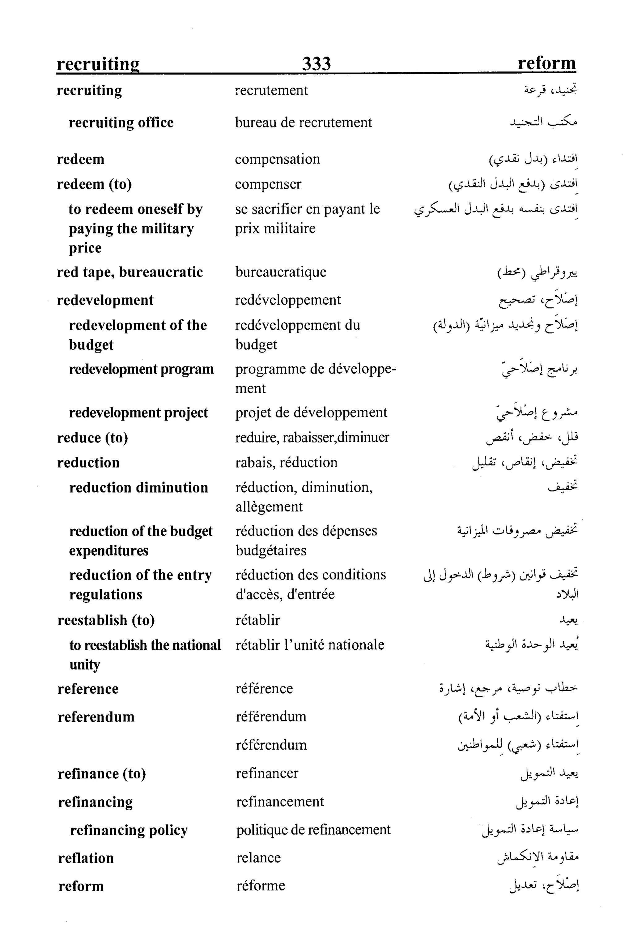 القاموس السياسي ومصطلحات المؤتمرات الدولية 