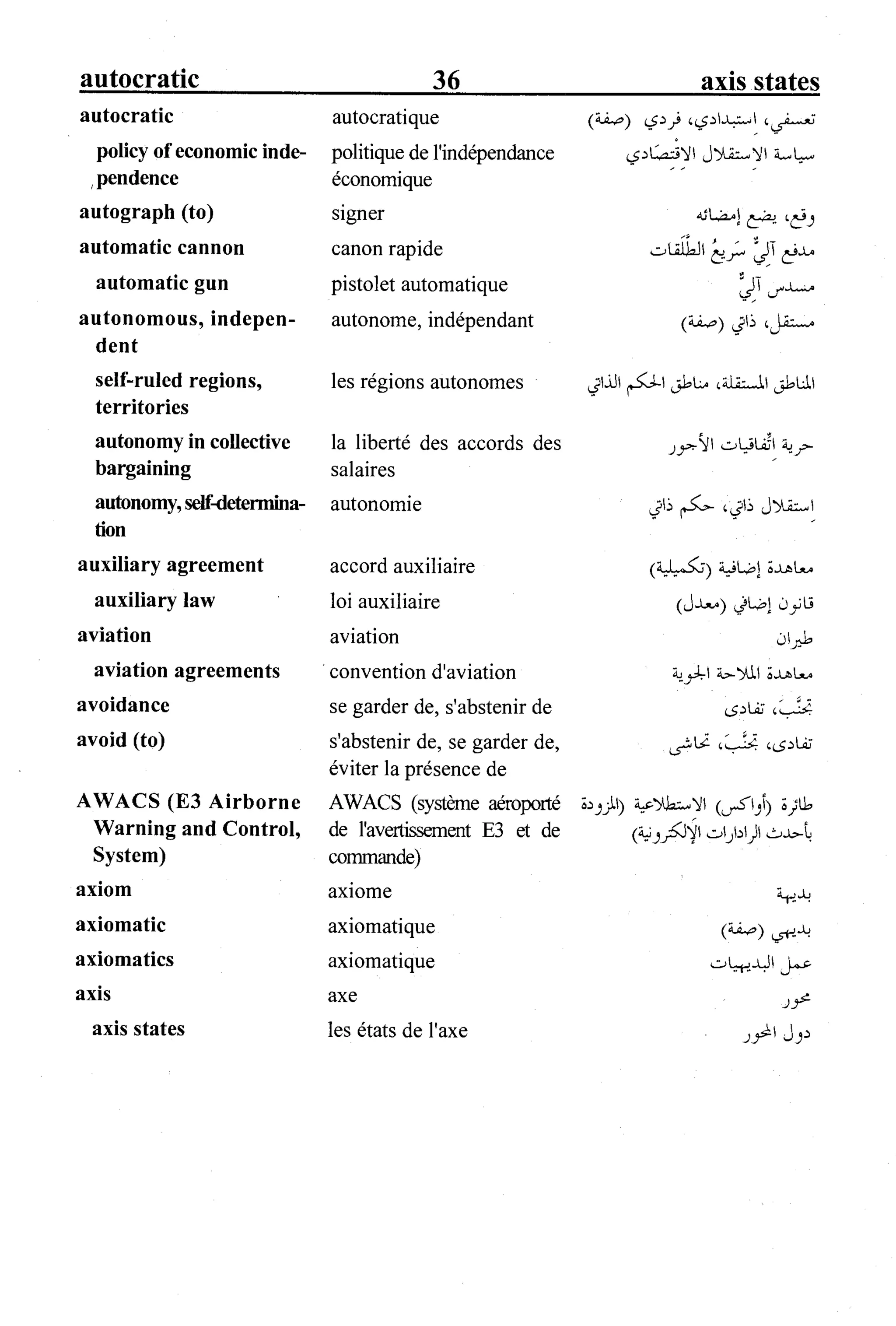 القاموس السياسي ومصطلحات المؤتمرات الدولية 