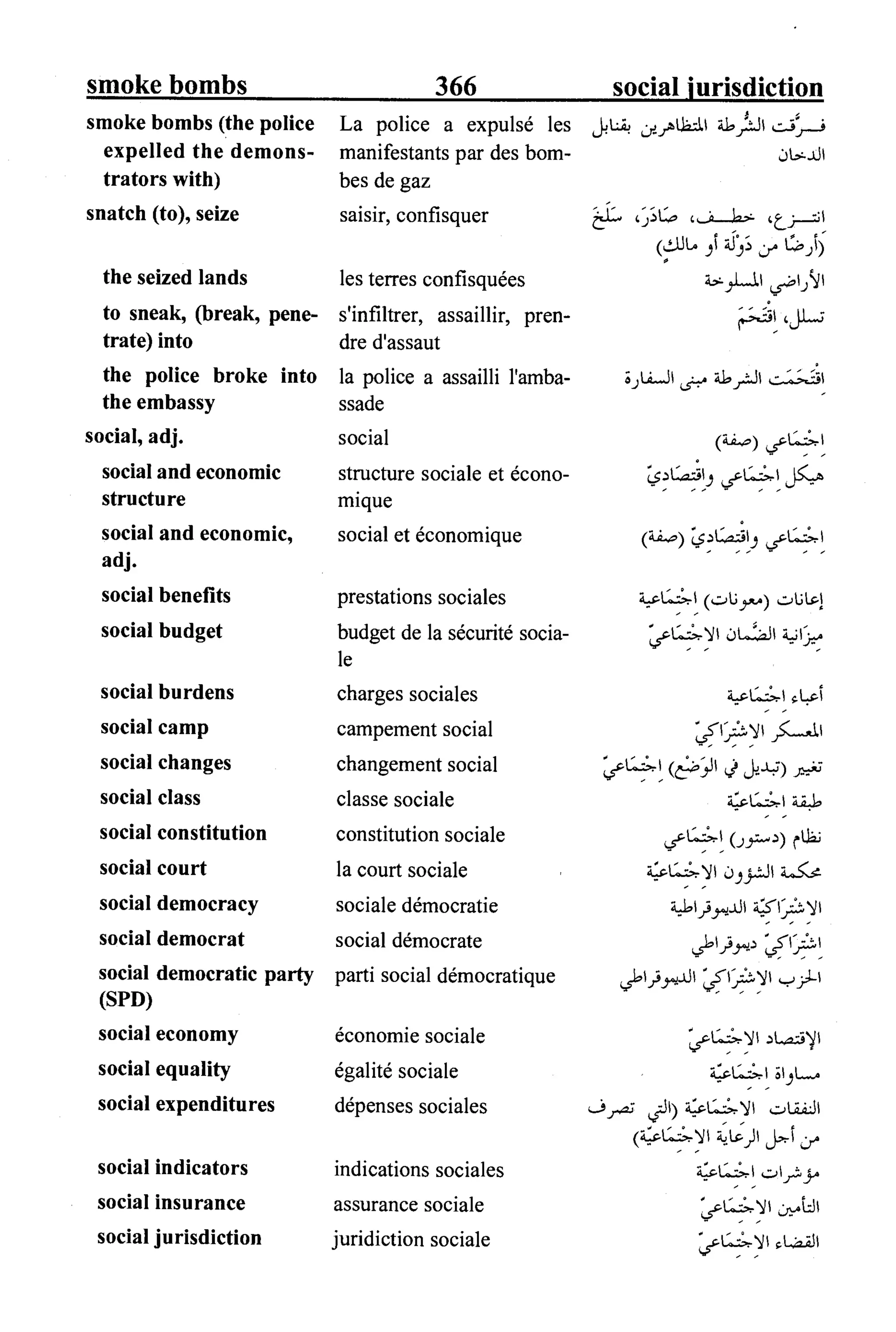 القاموس السياسي ومصطلحات المؤتمرات الدولية 