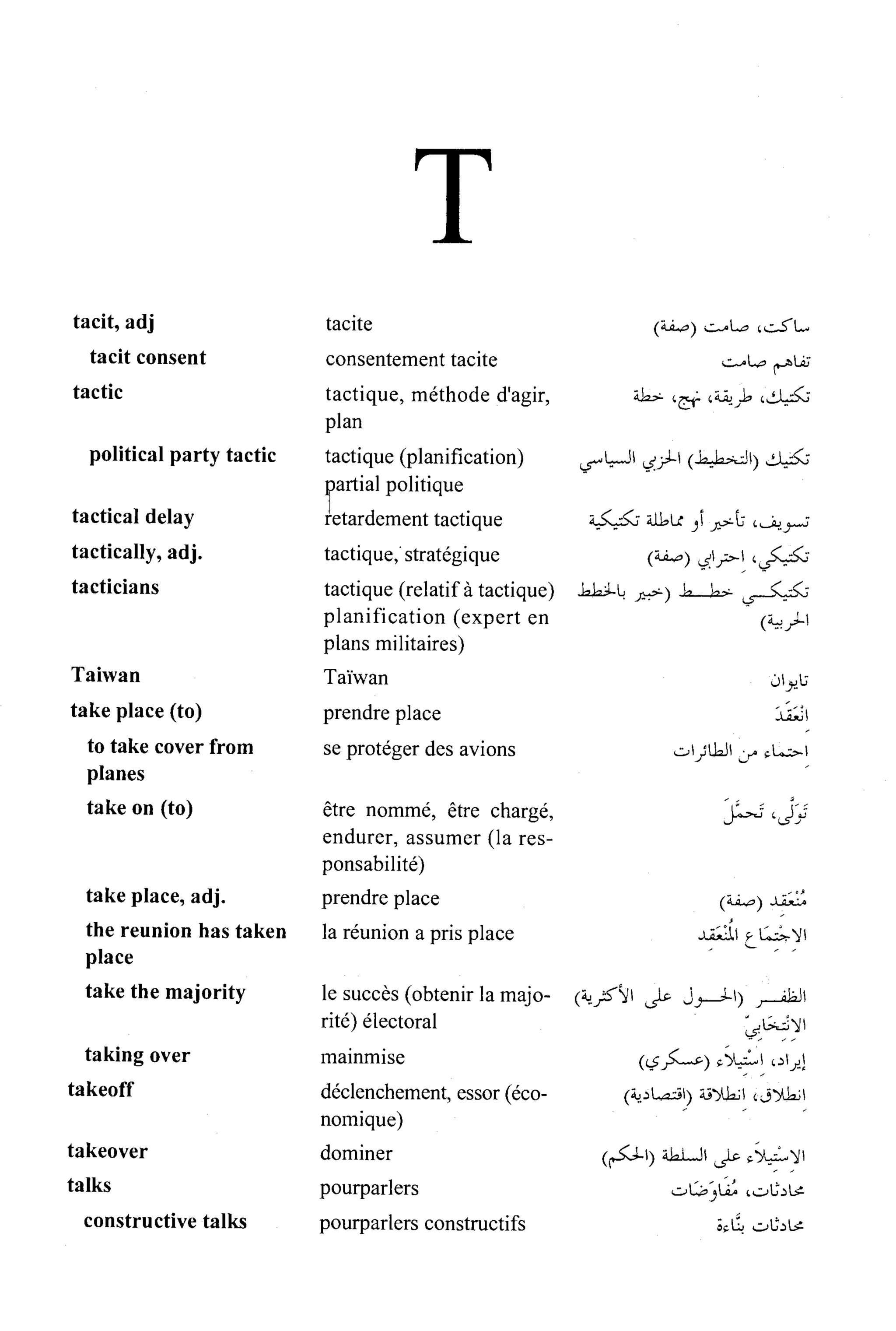 القاموس السياسي ومصطلحات المؤتمرات الدولية 