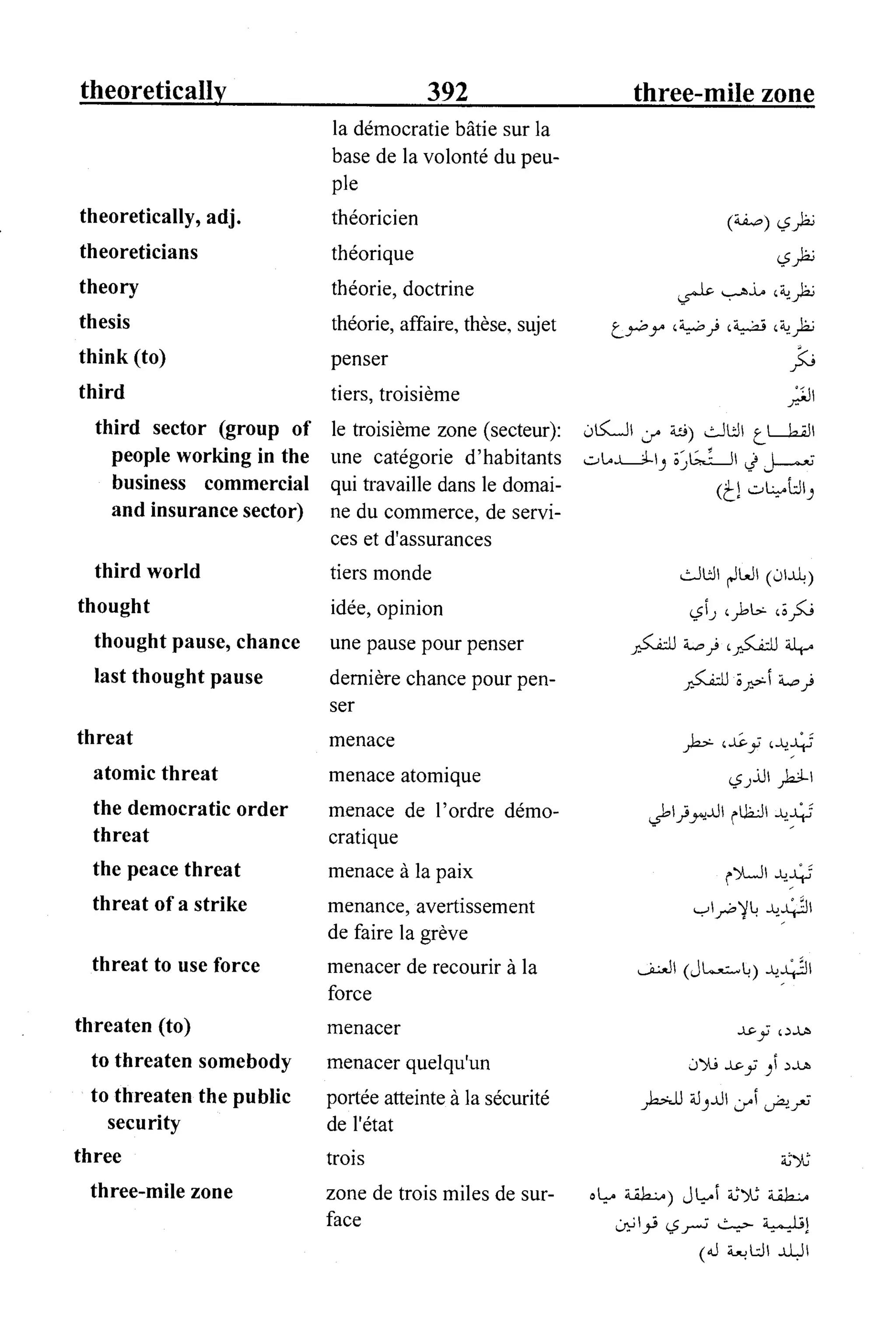القاموس السياسي ومصطلحات المؤتمرات الدولية 