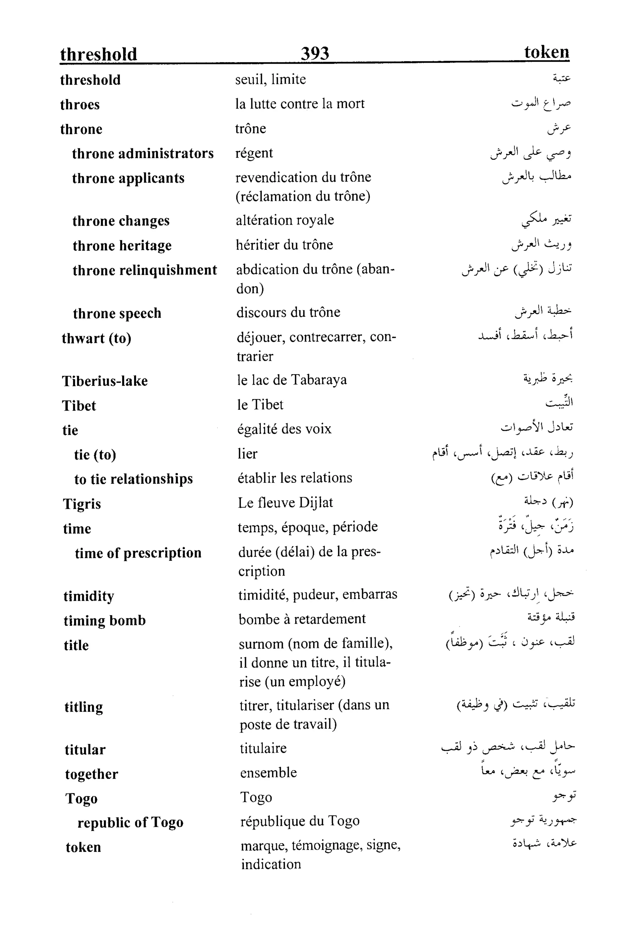 القاموس السياسي ومصطلحات المؤتمرات الدولية 