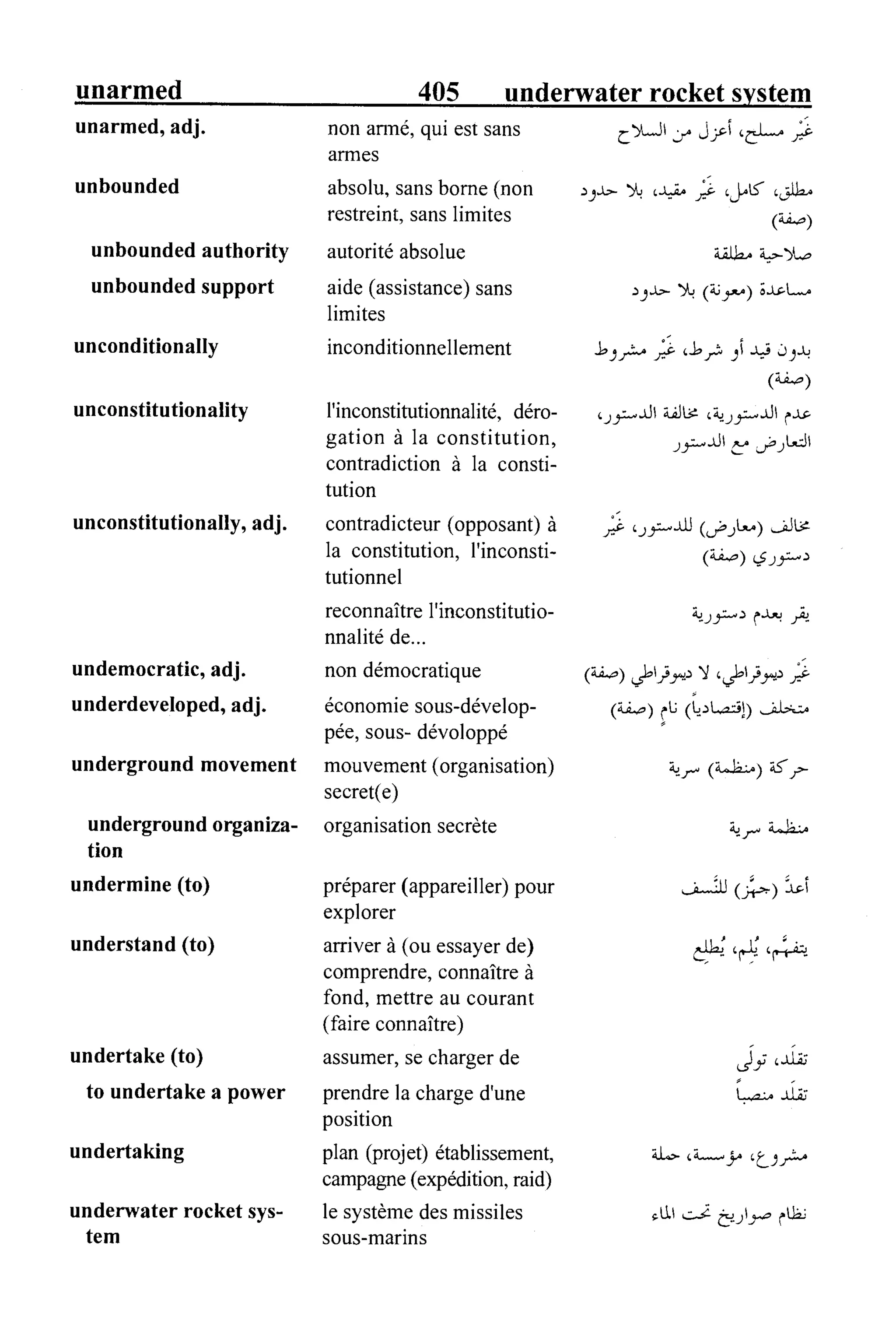 القاموس السياسي ومصطلحات المؤتمرات الدولية 