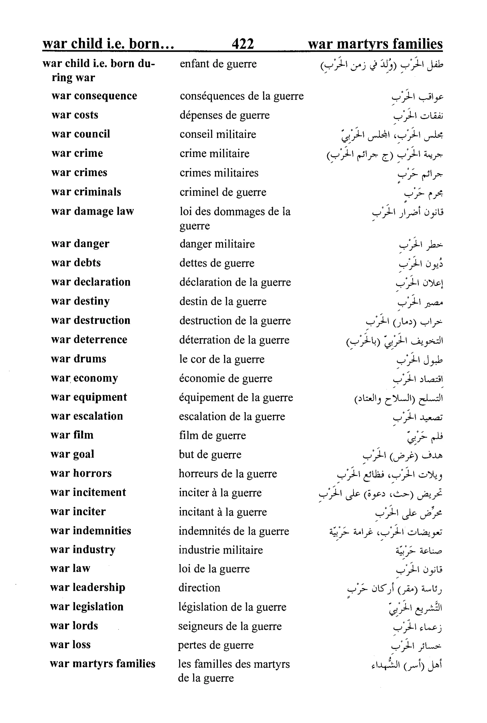 القاموس السياسي ومصطلحات المؤتمرات الدولية 