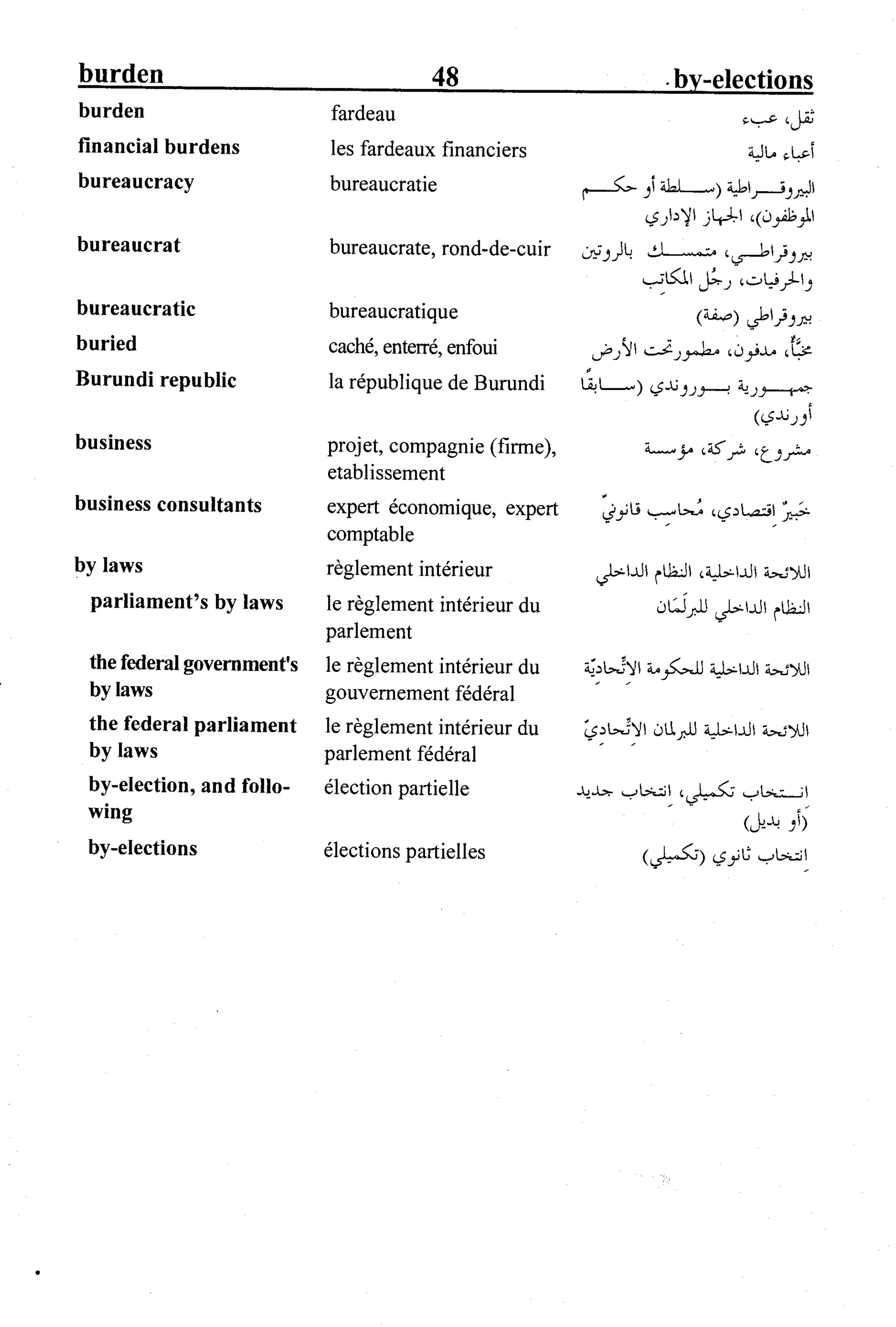 القاموس السياسي ومصطلحات المؤتمرات الدولية 