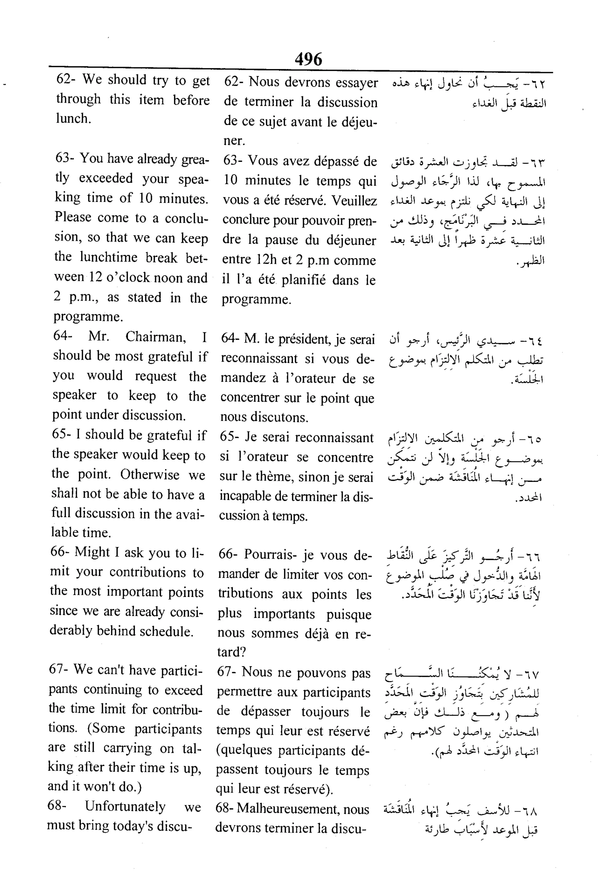القاموس السياسي ومصطلحات المؤتمرات الدولية 