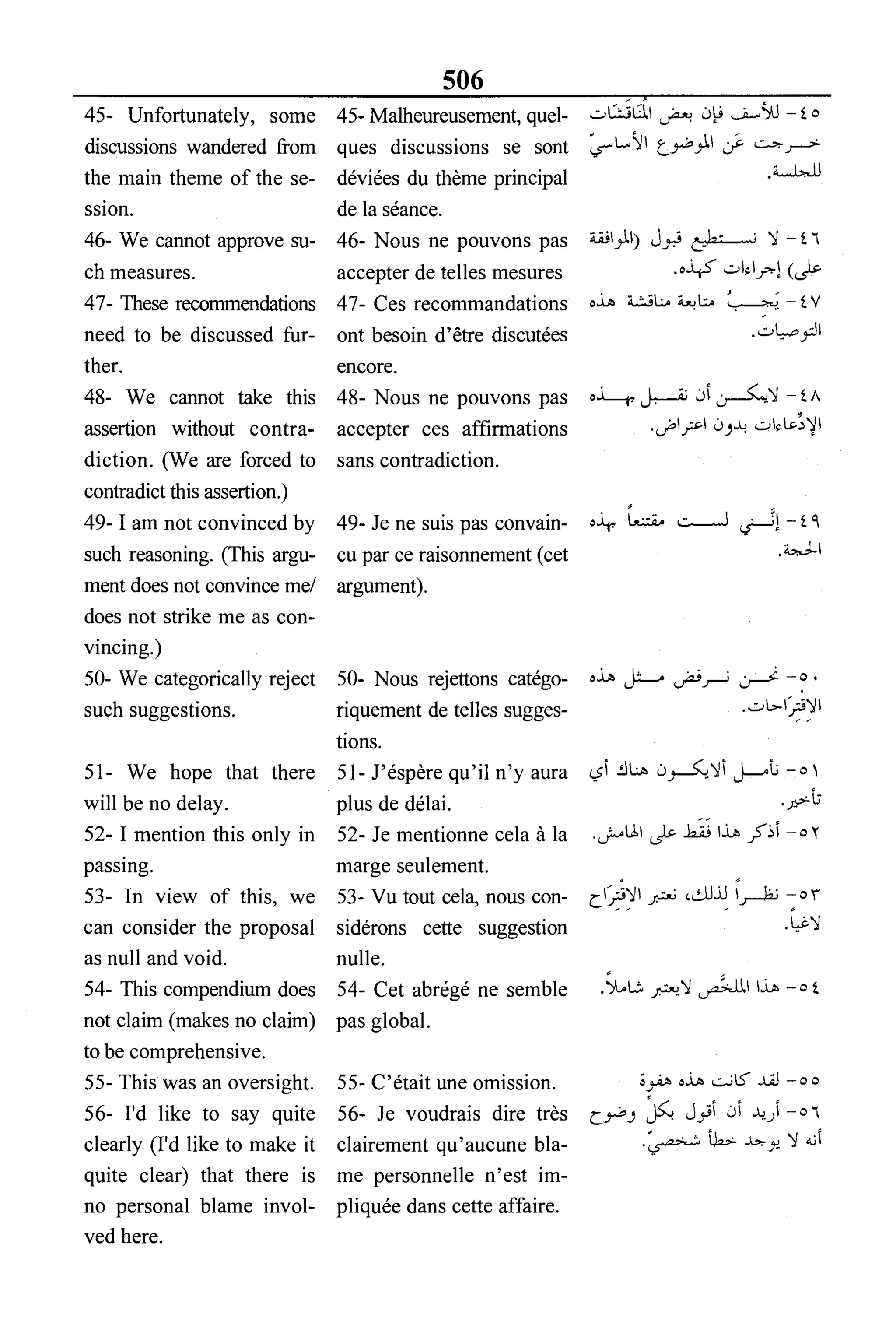 القاموس السياسي ومصطلحات المؤتمرات الدولية 