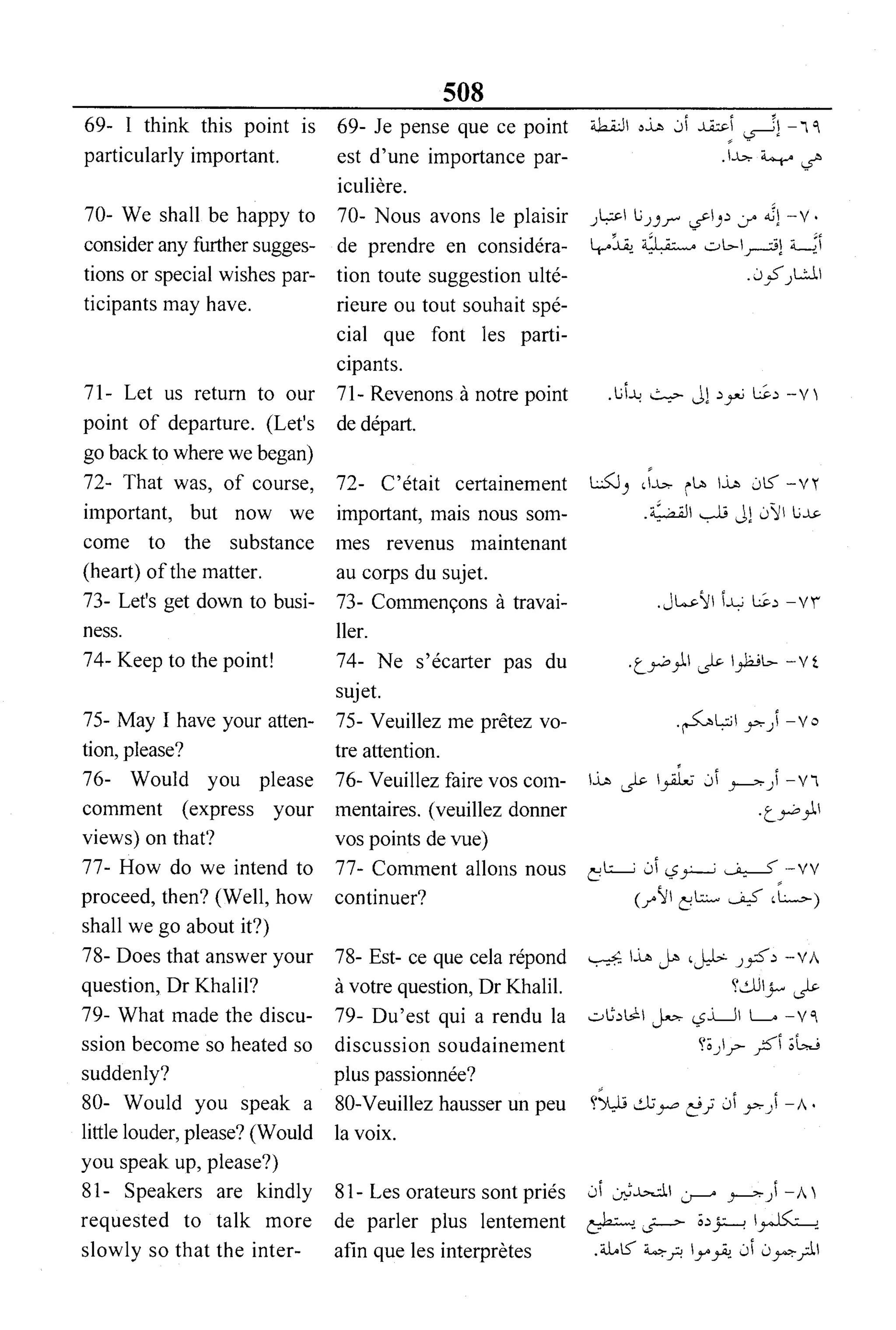 القاموس السياسي ومصطلحات المؤتمرات الدولية 
