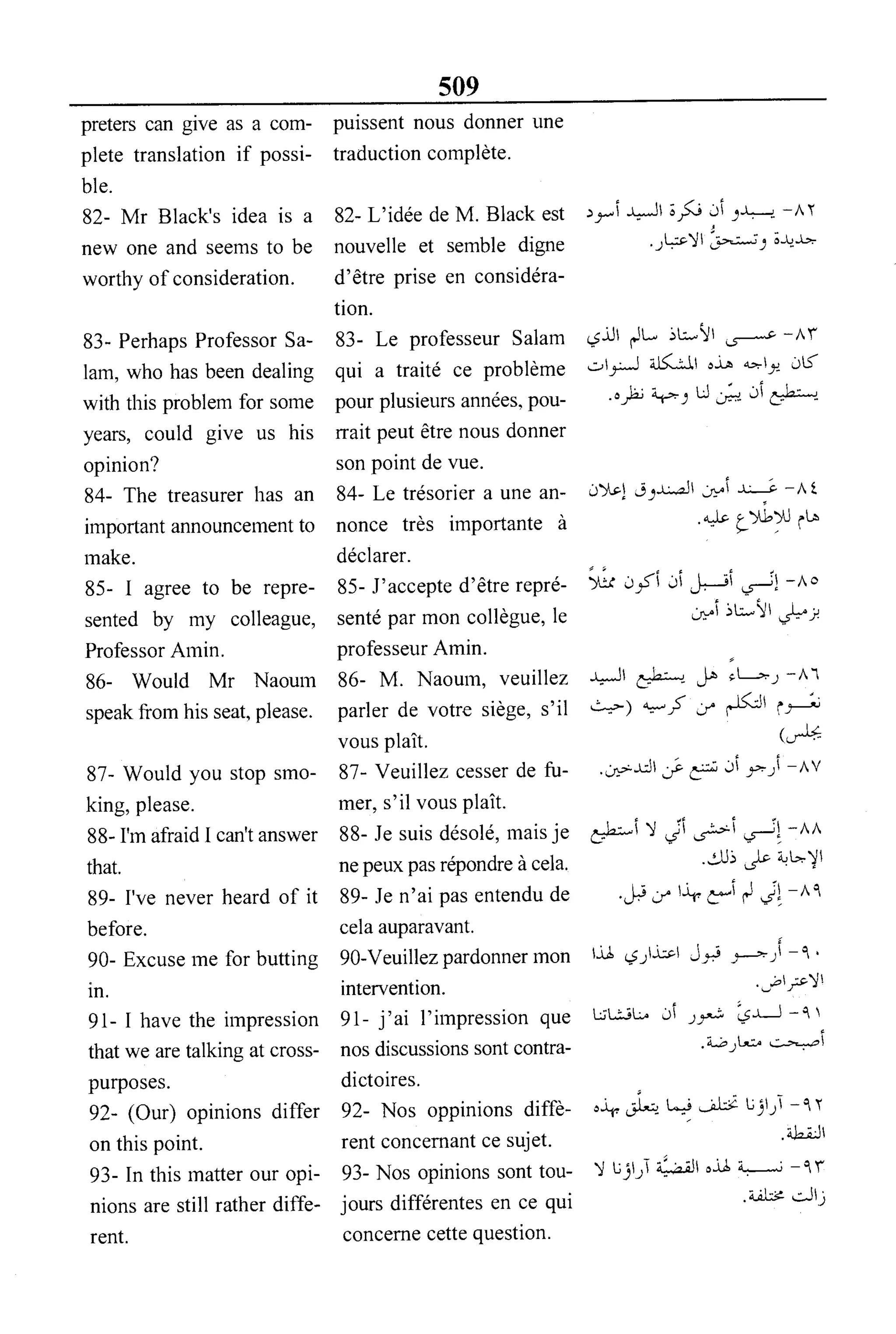 القاموس السياسي ومصطلحات المؤتمرات الدولية 