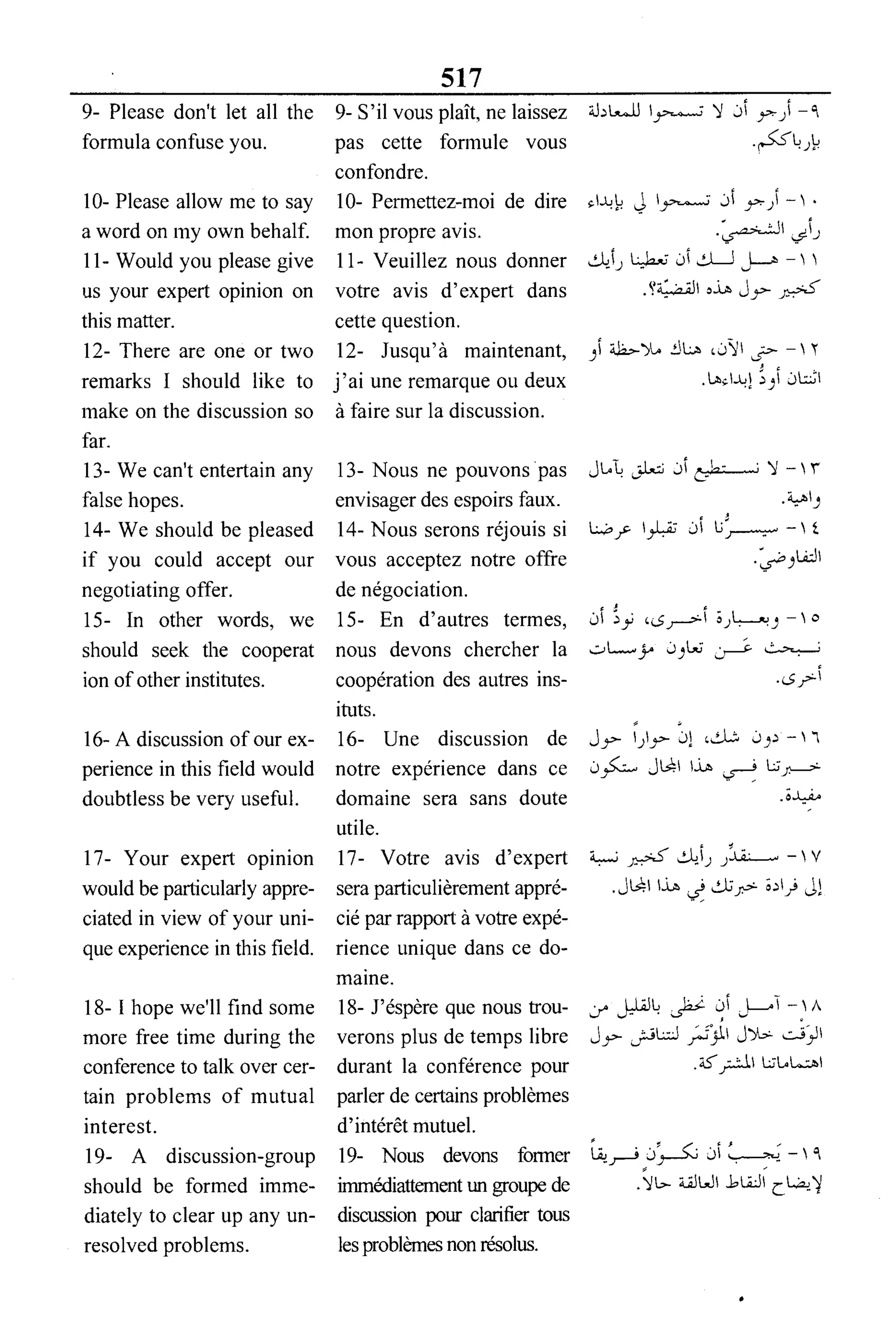القاموس السياسي ومصطلحات المؤتمرات الدولية 