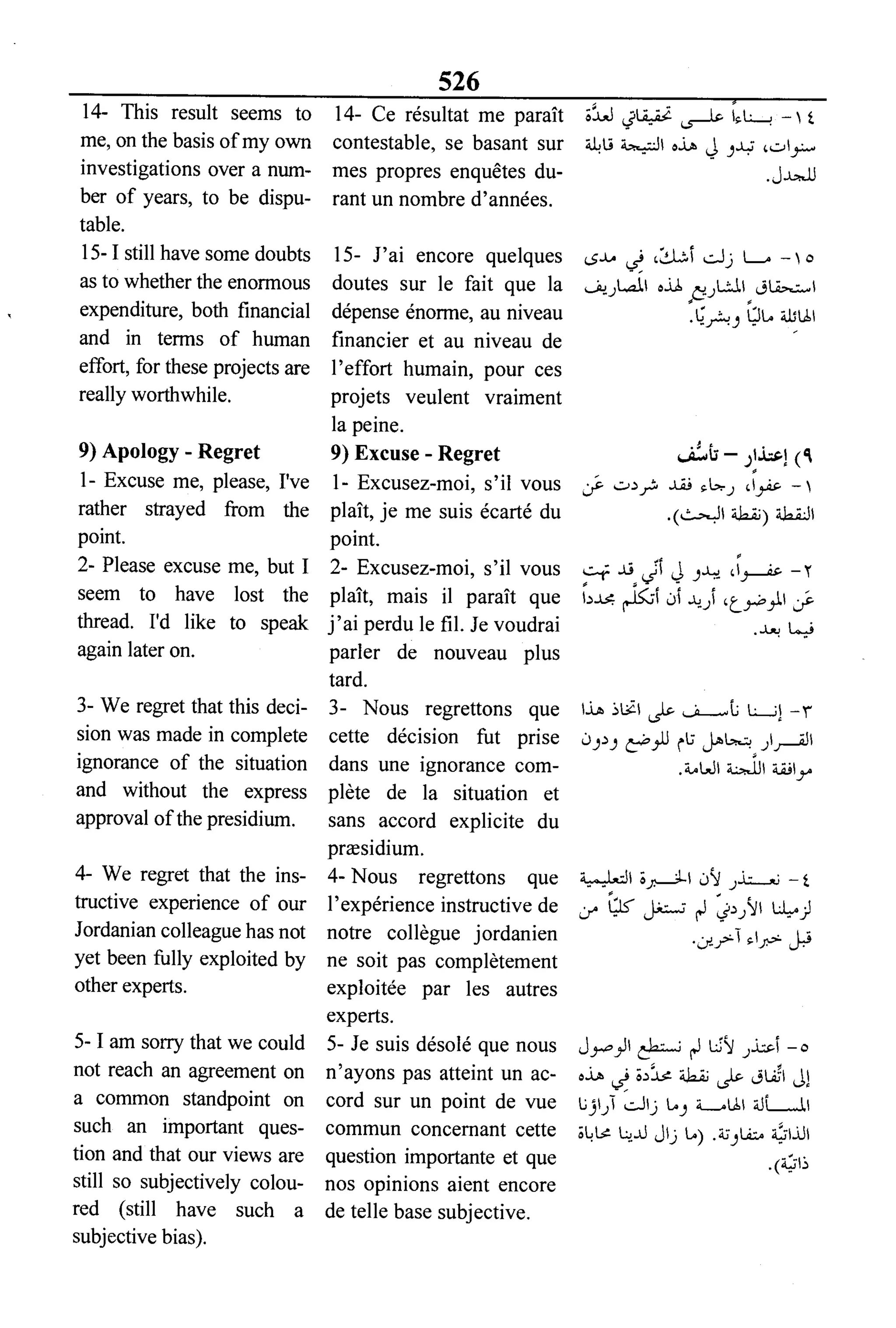 القاموس السياسي ومصطلحات المؤتمرات الدولية 