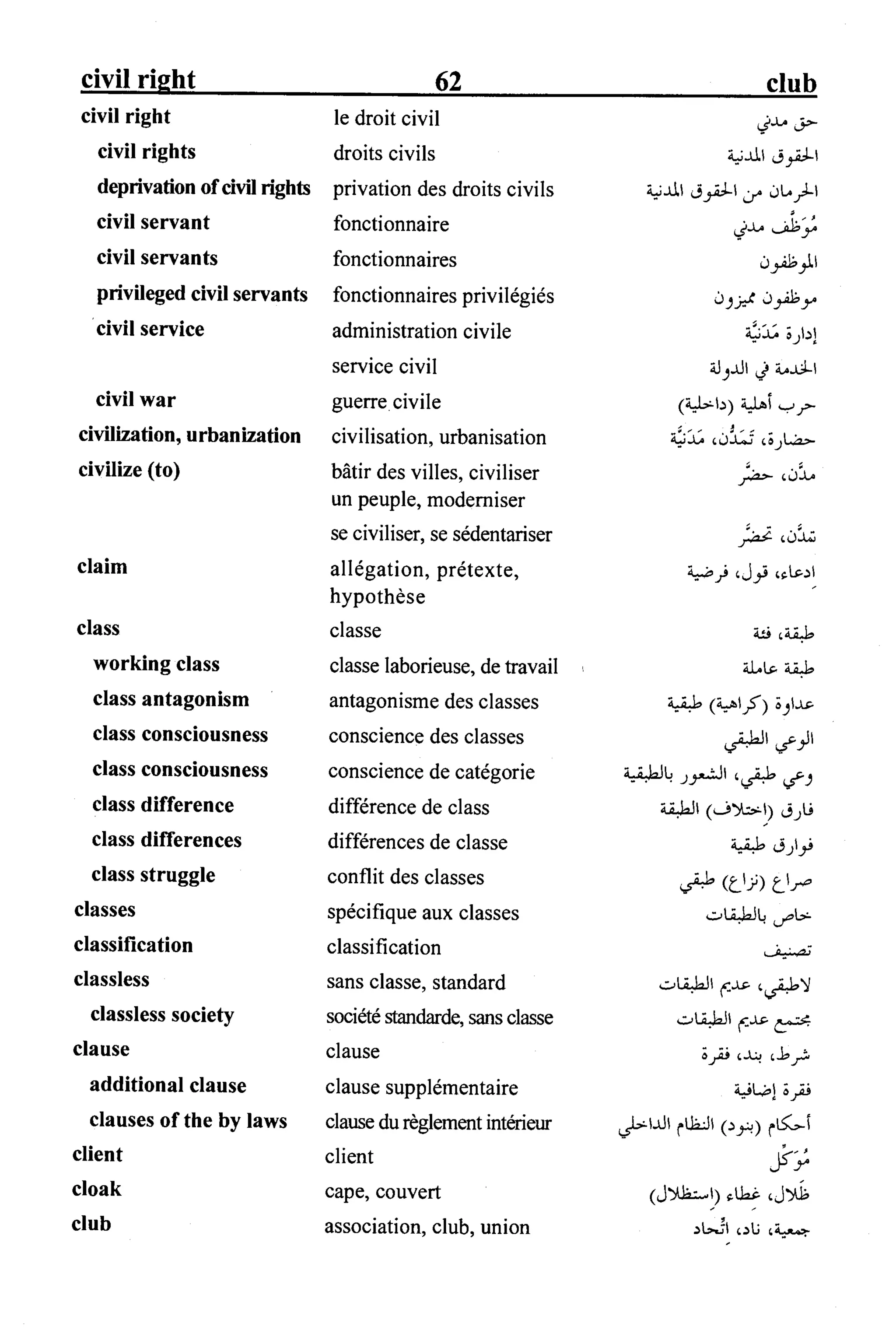 القاموس السياسي ومصطلحات المؤتمرات الدولية 