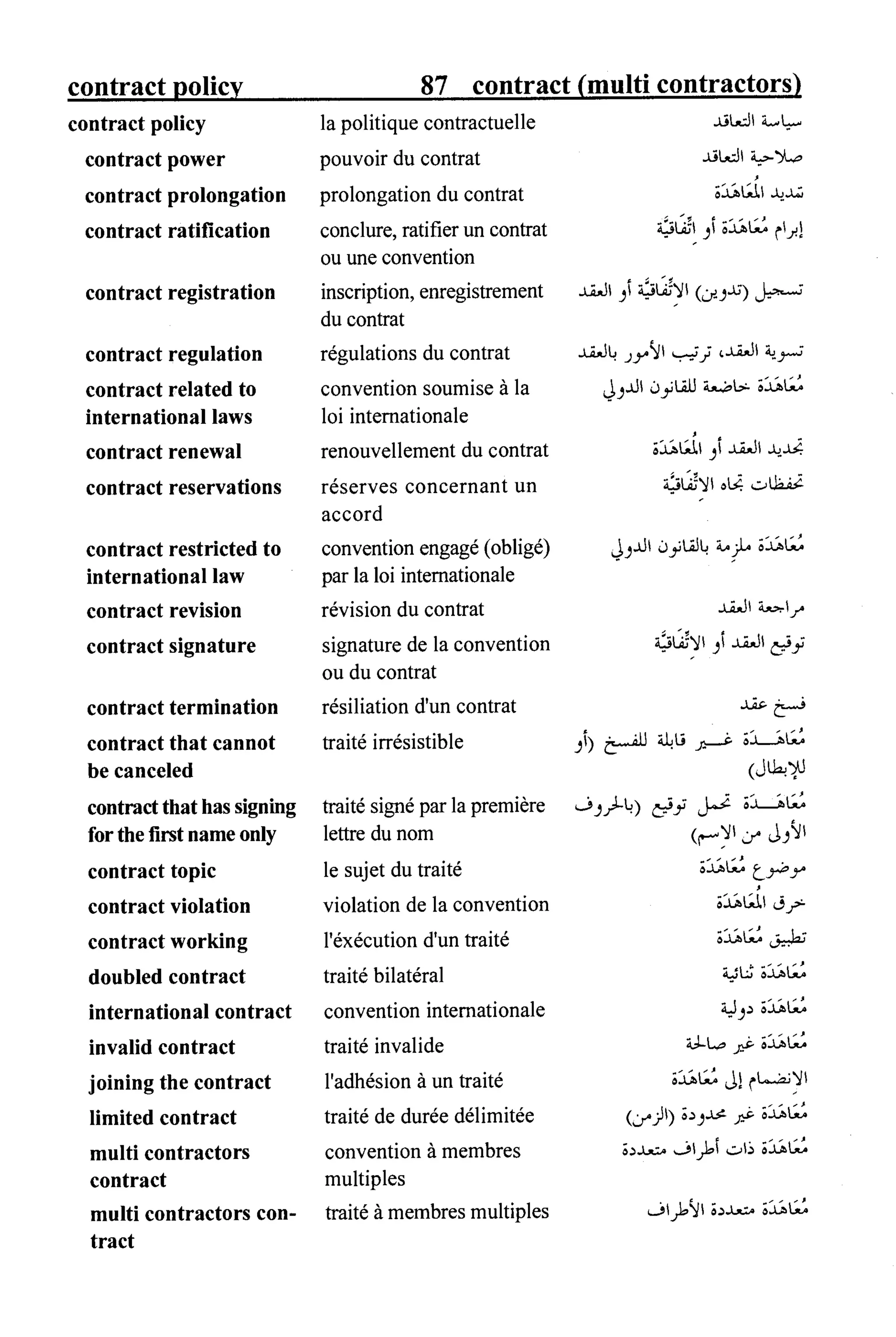 القاموس السياسي ومصطلحات المؤتمرات الدولية 