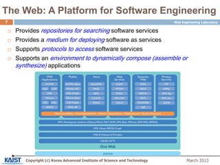 KAIST 웹 공학 연구실 소개(Web Engineering Lab.) | PPTX