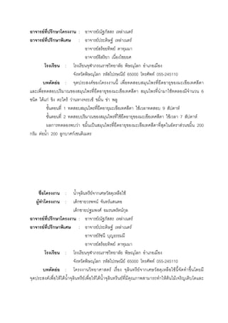 F ก : F F F
F ก : F F F F
F F F
F
: ก
ก F 65000 F 055-245110
F : F
F 6
F กF F F F F
1 F 9 F
2 F F 7 F
ก F ˈ F 200
ก F 200 ก กF
: F ก F
F : ก F F
ก F Fก
F ก : F F F
F ก : F F F F
F
F F F
: ก
ก F 65000 F 055-245110
F : F F ก F
F F F F F F F F F F
 