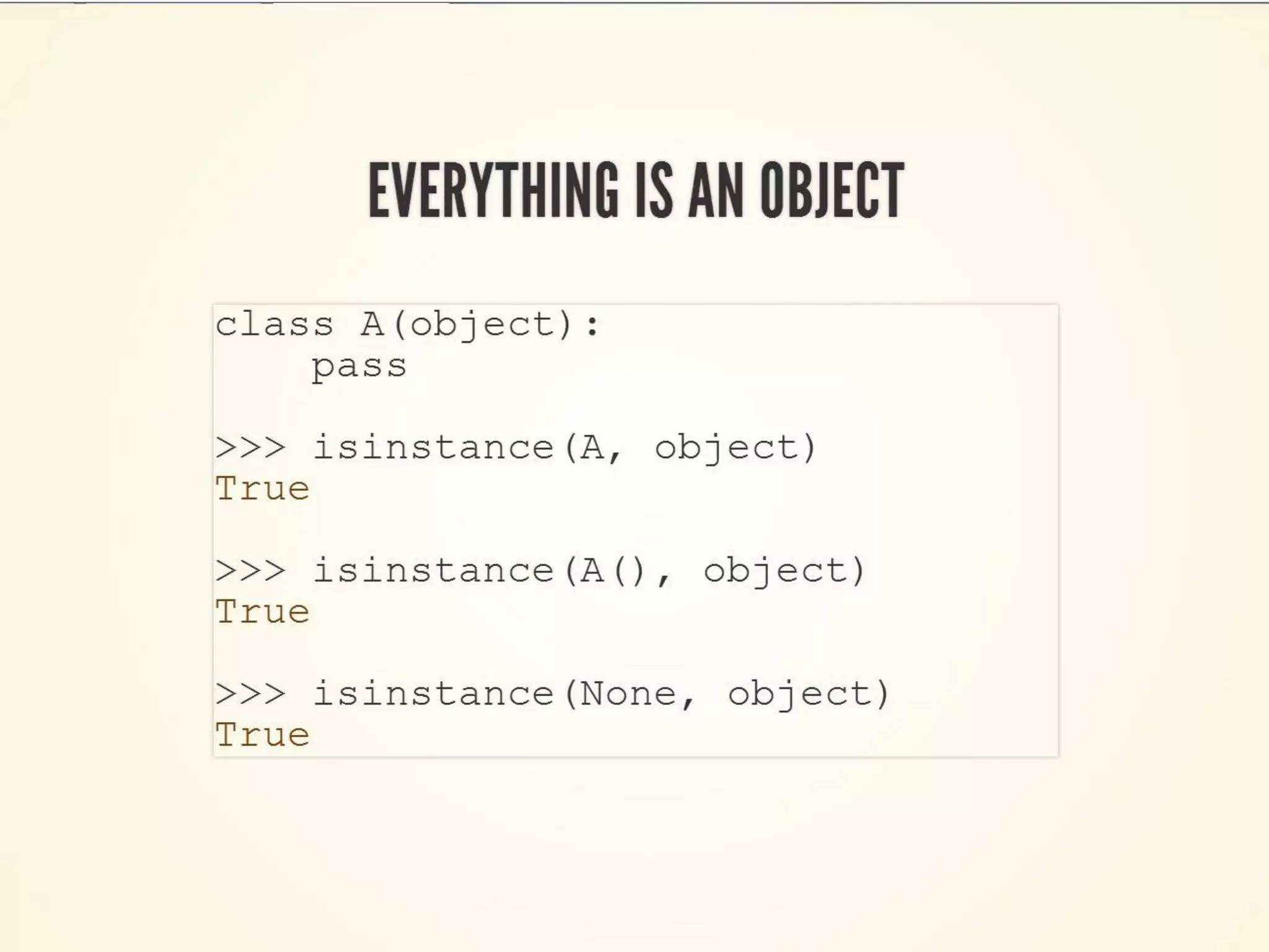 Объекты и классы в Python