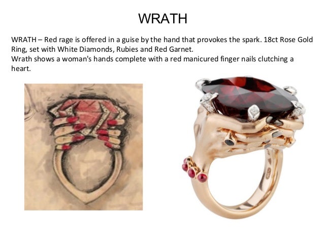 seven deadly sins rings