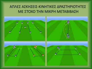 ΑΡΛΕΣ ΑΣΚΘΣΕΙΣ-ΚΙΝΘΤΙΚΕΣ Δ΢ΑΣΤΘ΢ΙΟΤΘΤΕΣ
ΜΕ ΣΤΟΧΟ ΤΘΝ ΜΙΚ΢Θ ΜΕΤΑΒΙΒΑΣΘ
 