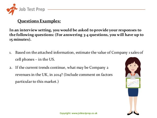 Case study presentation assessment centre picture