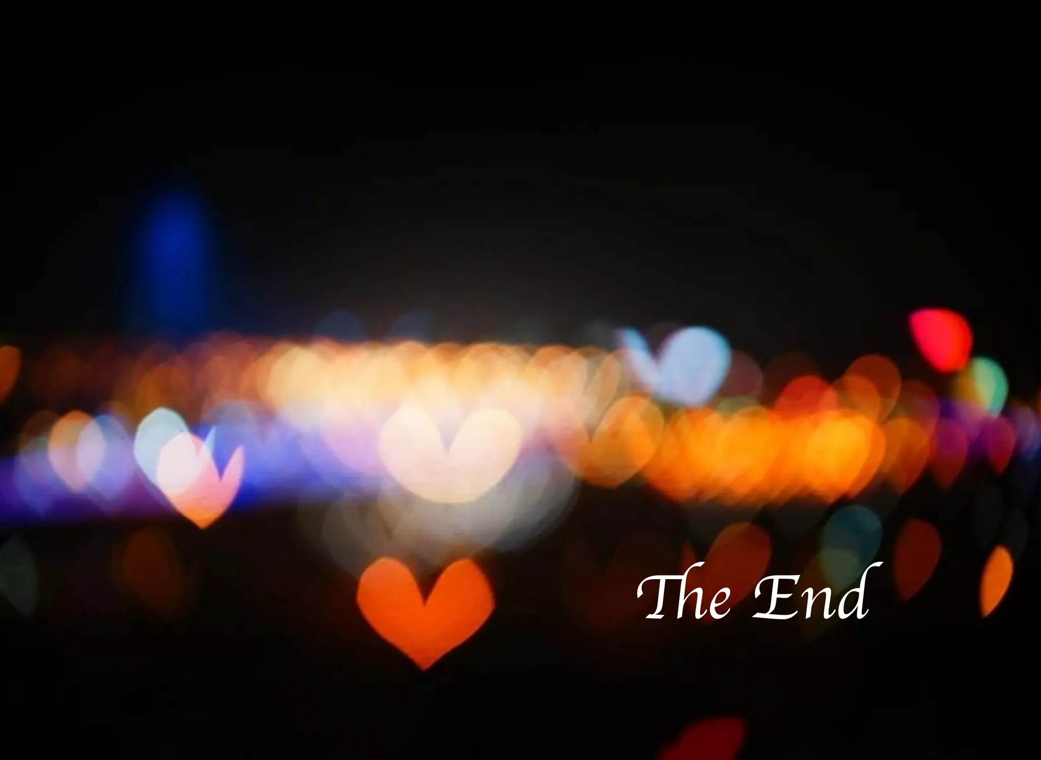 The End
 