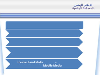 –Location based Media
Mobile Media
