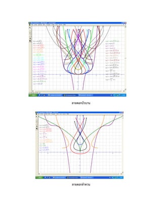 ลายดอกบัวบาน
ลายดอกลาดวน
 