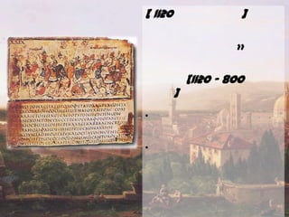 [ 1120 ปีก่อนคริสต์ ]
ได้ถูก พวกดอเรียน (ที่อพยพมาจากทางใต้ของรัสเซีย ซึ่ง
หมายถึง เข้ามาทางเหนือของกรีก) ยึดไว้ >> ต่อมาเป็น
พวก สปาร์ตัน
ระหว่าง [1120 – 800 ปีก่อนคริสต์]
ถือว่าเป็น ยุคมืดของกรีก ...
• เพราะ พวกดอเรียนที่อพยพเข้ามา เป็นหัวรุนแรง ไม่มี
วัฒนธรรม พอยึดได้ก็ไม่ฟื้นฟูอะไรต่อเพราะฟื้นฟูไม่เป็น
• แล้วชาว ฟินิเซีย (มาจากบริเวณแคนาน แถบซีเรีย
ปาเลสไตน์ ในอาณาจักรโฟนิเซียน (ได้รับอารยธรรมเมโส
กับอียิปต์ เป็นพวกกลุ่มเอเชียไมเนอร์ ก็น่าจะอพยพมาทาง
ตะวันออกของกรีก) ชื่อเดิมว่า ชาวแคนาไนต์) ก็เข้ามา
ค้าขาย.... เอาภาษามาด้วย กลายเป็นสื่อสารกันไม่รู้เรื่อง
ต่อมาชาวกรีกต้องหันไปใช้ภาษา ฟินิเชีย
• เกิดบทประพันธ์ที่สาคัญ คือ มหากาพย์อีเลียด ของ มหา
กวีโฮเมอร์ ซึ่งเกี่ยวกับการผจญภัยของวีรบุรุษชาวกรีก
ออกแนวกึ่งประวัติศาสตร์ (ต่อมา มหากาพย์ ได้เป็น
แบบอย่างการใช้ชีวิต พวกของขุนนางในอารยธรรมเฮเลน)
มหากาพย์อีเลียด
 