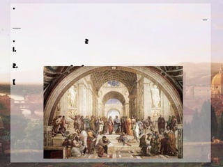 • คนอยู่กันอย่างสงบสุข ไม่เห็นแก่ตัว เงินที่ได้มาส่วนใหญ่เอาสร้างสาธารณสถาน ไม่นิยมความฟุ่มเฟือย คน
ที่ฟุ่มเฟือยมีบ้านใหญ่ๆ จะถูก ดูถูก ว่าเป็นคนหยาบกระด้าง ไม่ได้ขัดเกลานิสัย ทุกคนมีสิทธิที่จะออกความเห็น
ถึงแม้จะไม่ตรงกันก็ไม่ทะเลาะกัน ไม่เป็นศัตรูกัน
• เอเธนส์ แบ่งออกเป็น 2 บริเวณ
1. อะโครโพลิส อยู่ด้านบน เป็นเนินเขา เอาไว้สร้างวัดหรือสถานที่สาคัญๆ)
2. อกอรา (อ่านว่า อะ-กอ-รา) อยู่ด้านล่าง เป็นที่อยู่อาศัยของชาวเมืองและทาส และคนต่างถิ่น
[ เอเธนส์ สิ้นสุดลง... เพราะ... การรุกรานของชาว สปาร์ต้า ]
 