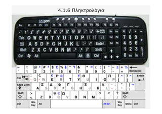 4.1.6 Πληκτρολόγιο
 