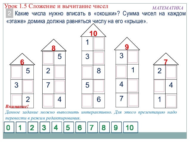 Урока на конспект числа тему 6 состав