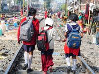 πηγαίνοντας σχολείο...