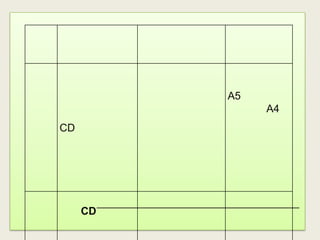 CD
A5
A4
CD
 
