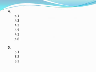 4.
4.1
4.2
4.3
4.4
4.5
4.6
5.
5.1
5.2
5.3
 