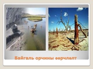 Байгаль орчины өөрчлөлт
 