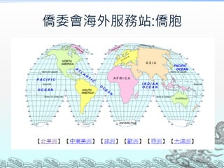 僑委會海外服務站:僑胞
 