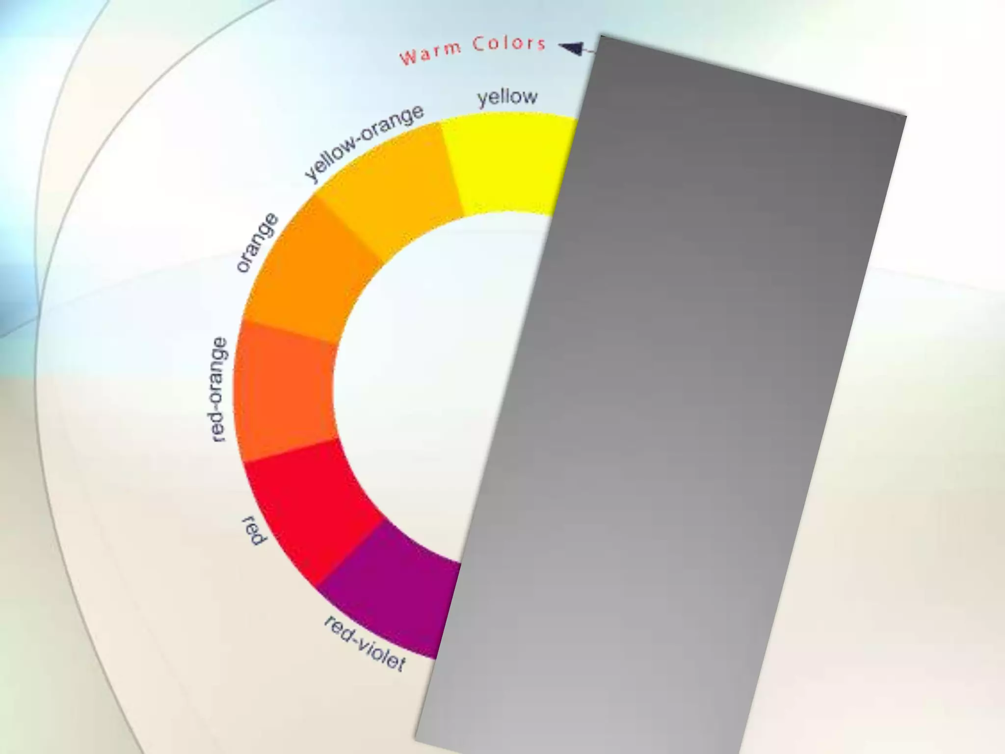 Пейзаж в топли цветове