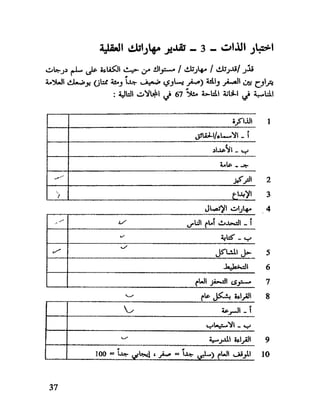 العقل واستخدام طاقته القصوي