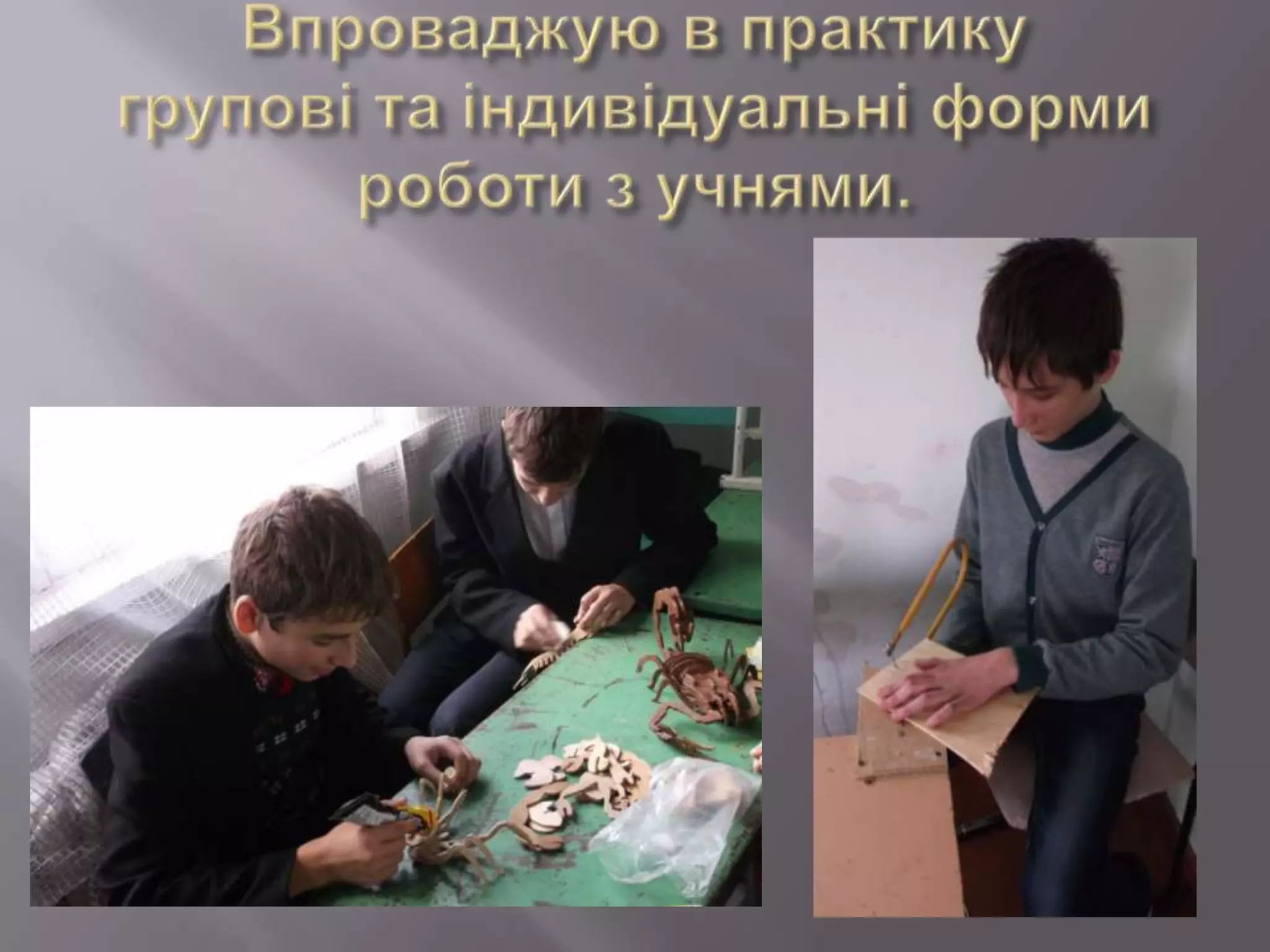 Портфоліо вчителя трудового навчання