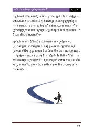 េសៀវេភែណនាំស្រមាប់អ�កែស�ងរកករង

ទ.ជ.ម.ក

តៃម�ជាងករងរែដលមានេនក�ុងព័ត៌មានេ្រជីសេរីស ែដលបានផ្សព�ផ
ជាសធារណៈ។ េយាងតមករសិក្សោនាេពលកន�ងមកបានប
ករងរ្របម៦០ ភាគរយមិនបានេធ�ីករផ្សព�ផ្សោយជាសធ
្រត�វបានផ្សព�ផ្សោយតមរយៈបណា�ញរបស់្រួមមាអតិថិជន និេយាជ

ក

និងបុគ�លែដលធ�ប់ស�ល់េទវ
ា
អ�កែស�ងរកករងរេធ�ីទំងអស់គួរេរៀបចំេពលេវលរបស់ខ�ួនឱ្
្រសប។ េនក�ុងដំេណីរករែស�ងរកករងរេធ�ី ្របសិនេបីេលកអ�កមិ
្របាស់នូវរល់វិធីស�ស�ដូចែដលបានេរៀបរប់ខងេ (បណា�ញក�ុងសង�
ករផ្សព�ផ្សោយតមរយៈករេបាះពុម� និងេនេលី្របព័ន�អុិនេធីរណិ

ក

ង និងករែស�ងរក្ក�មហ៊ុនជាេ) សូមេលកអ�កចំណាយេពលេវលេទេលី
រ
ស�ស�ណាមួយែដលខ�ួនយល់ថាមាន្របសិទ�ភាពខ�ស់ និងអចទទ
ជ័យឆាប់រហ័ស

93

 