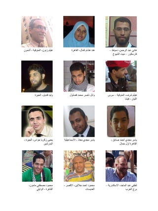 ‫هاني عبد الرحمن- دمياط –‬
‫فارسكور – ميت الشيوخ‬

‫هند هشام كمال- القاهرة‬

‫هيثم زنون- المنوفية - أشمون‬

‫هيثم شرف- الم...