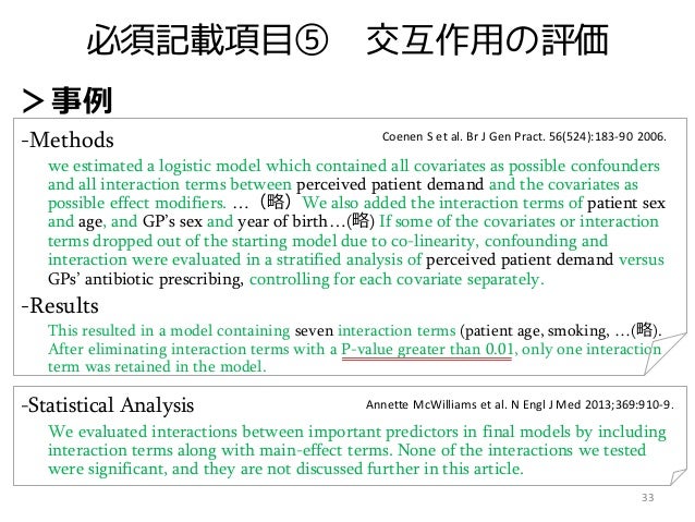 ロジスティック回帰分析の書き方