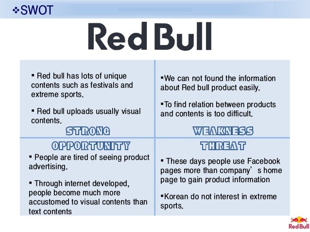 Swot Analysis Red Bull