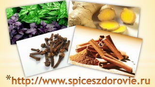 специи  и  пряности